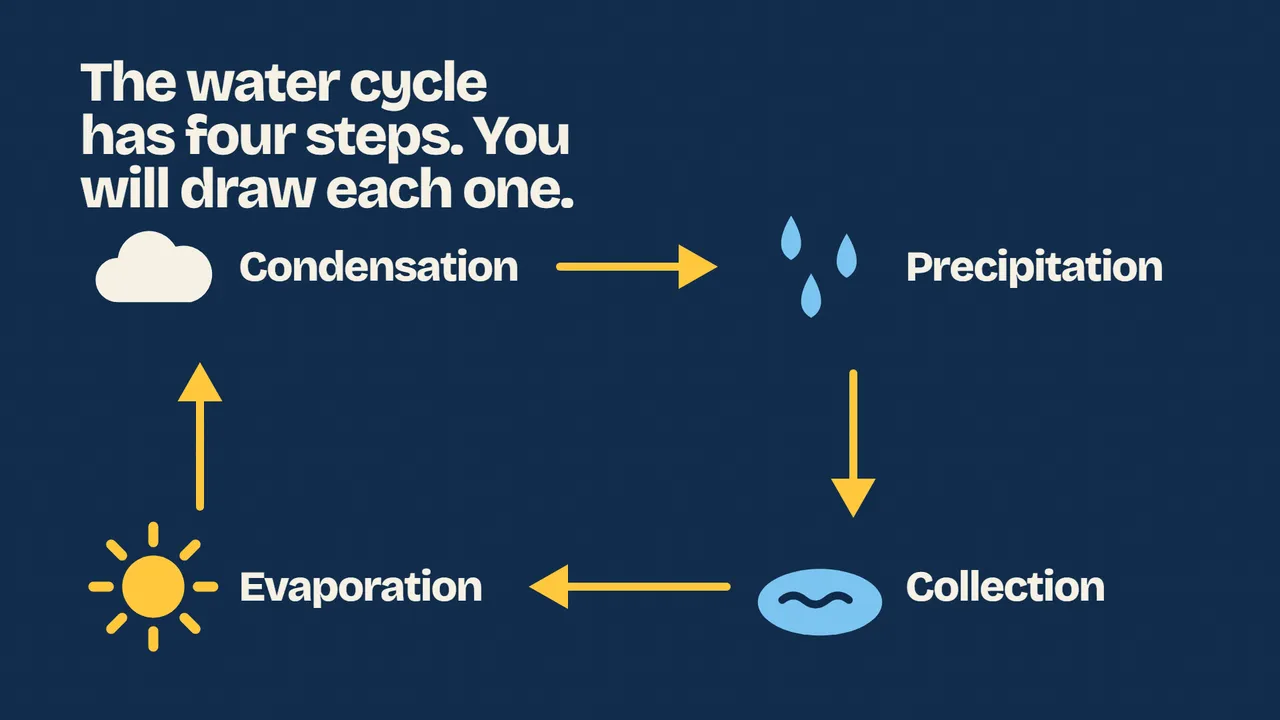 Another slide from The water cycle.